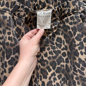 Le Bon Shoppe Arc Pants - Leopard